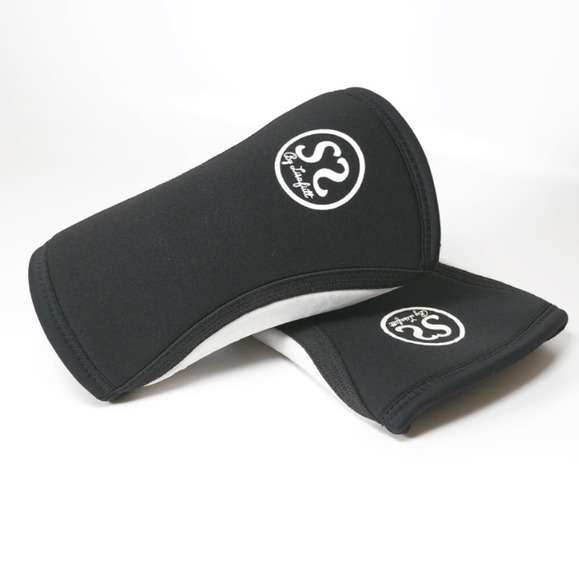 Neoprene knee sleeves + bonus pop socket - Picture 2 of 4